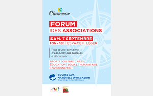 Forum des Associations Samedi 7 septembre