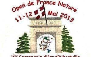 Julie à l'Open de France de Tir Nature  des 11 et 12 Mai à Albertville
