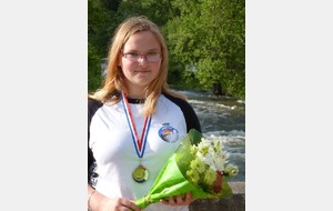 Julie Médaille de Bronze au CF de Tir Nature 2013 !!!!