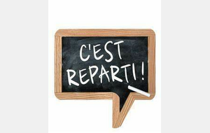 C'est reparti !!!!!