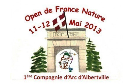 Julie à l'Open de France de Tir Nature  des 11 et 12 Mai à Albertville